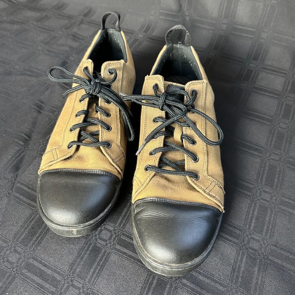Woobies Tactical Mod-1 Camo Sahara Canvas Shoes Sneaker Low Top M 11.5 / W 13 - Picture 3 of 12